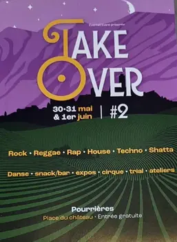 Fiers d'être partenaires du Festival TAKE OVER / 30-31 mai & 1er juin  / Pour un snack 100% bio BIOCOOP